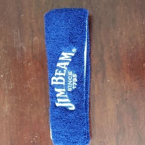 NWT Jim Beam Sweatband Headband